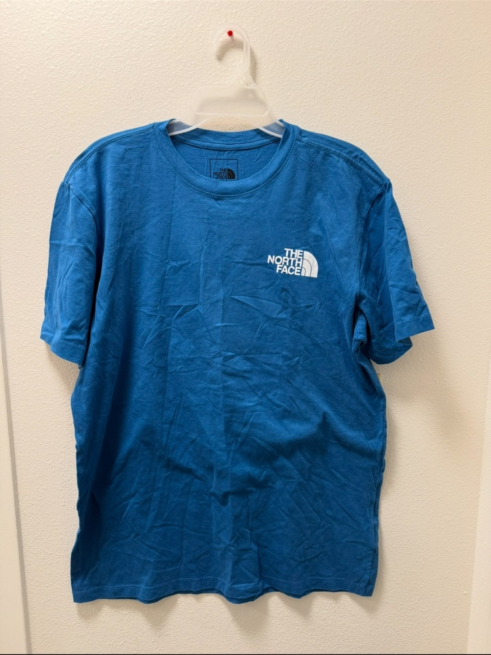 The North Face Men’s Blue Logo Short-Sleeve T-Shirt